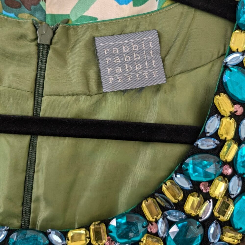 Rabbit Rabbit Rabbit Beaded Sleeveless Dress (AS IS) - Picture 6 of 6